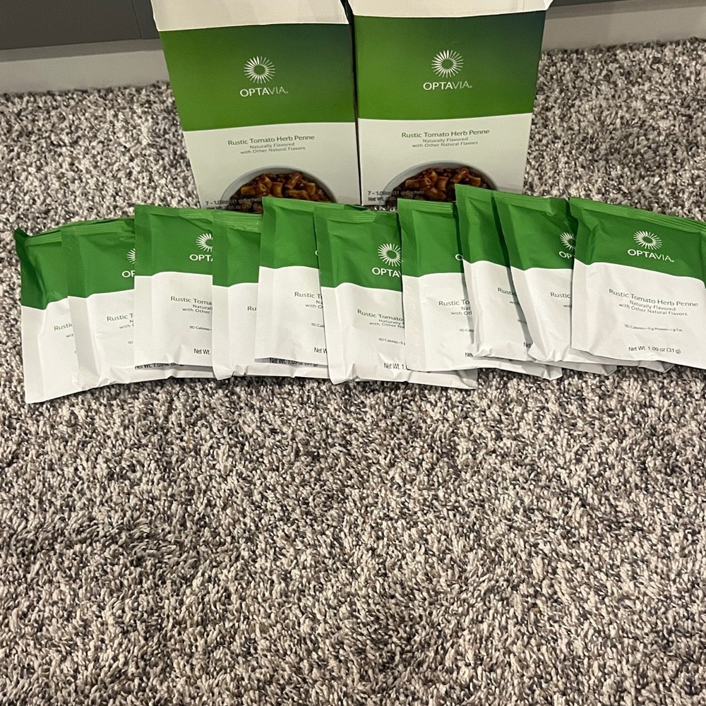 Optavia Rustic Tomato Herb Penne Packets